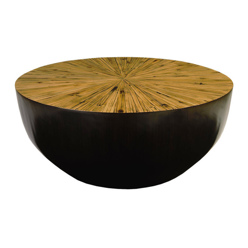 Phillips Collection Solid Wood Drum Coffee Table Wayfair